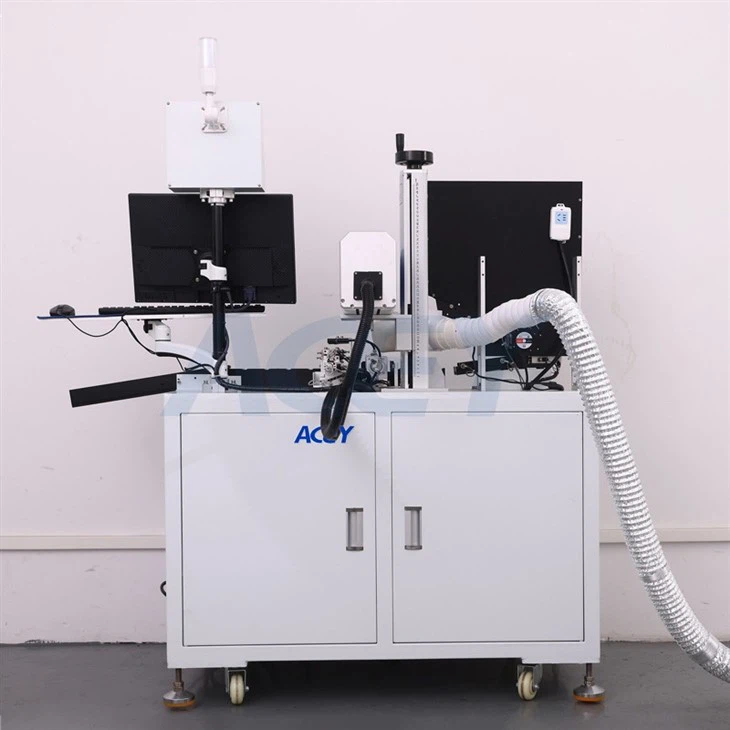Cylindrical cell pvc film removal machine