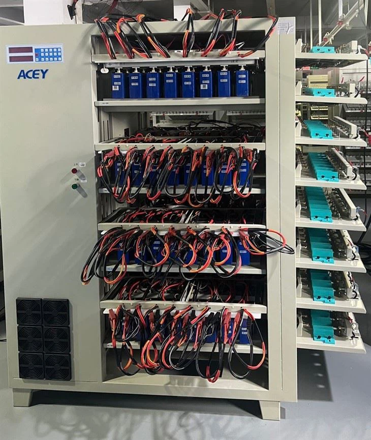 Battery cell testing equipment